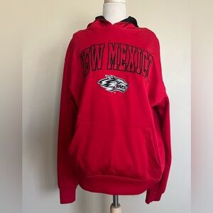 Red University of New Mexico lobos Hoodie